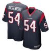 Houston Texans Scott Quessenberry Nike Navy NFL Game Jersey