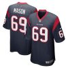 Houston Texans Shaq Mason Nike Navy NFL Game Jersey