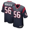 Houston Texans Thomas Booker IV Nike Navy NFL Game Jersey