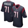 Houston Texans Tytus Howard Nike Navy NFL Game Jersey