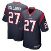 Houston Texans Xazavian Valladay Nike Navy NFL Game Jersey