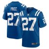 Indianapolis Colts D’Vonte Price Nike Royal NFL Game Jersey