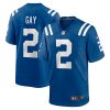 Indianapolis Colts Matt Gay Nike Royal NFL Game Jersey