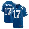 Indianapolis Colts Mike Strachan Nike Royal Retired NFL Game Jersey