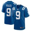 Indianapolis Colts Nick Foles Nike Royal NFL Game Jersey