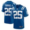Indianapolis Colts Rodney Thomas II Nike Royal NFL Game Jersey