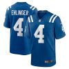 Indianapolis Colts Sam Ehlinger Nike Royal NFL Game Jersey