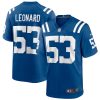 Indianapolis Colts Shaquille Leonard Nike Royal NFL Game Jersey