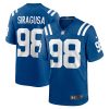 Indianapolis Colts Tony Siragusa Nike Royal Retired NFL Game Jersey
