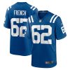 Indianapolis Colts Wesley French Nike Royal NFL Game Jersey