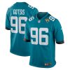 Jacksonville Jaguars Adam Gotsis Nike Teal NFL Game Jersey