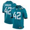 Jacksonville Jaguars Andrew Wingard Nike Teal NFL Game Jersey