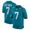 Jacksonville Jaguars Byron Leftwich Nike Teal Retired NFL Game Jersey