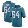 Jacksonville Jaguars Coy Cronk Nike Teal NFL Game Jersey