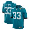 Jacksonville Jaguars Devin Lloyd Nike Teal NFL Game Jersey