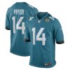 Jacksonville Jaguars Kendric Pryor Nike Teal NFL Game Jersey