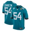 Jacksonville Jaguars Taco Charlton Nike Teal Home NFL Game Jersey
