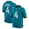Jacksonville Jaguars Tank Bigsby Nike Teal NFL Game Jersey