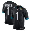 Jacksonville Jaguars Travis Etienne Nike Black NFL Game Jersey