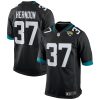 Jacksonville Jaguars Tre Herndon Nike Black NFL Game Jersey