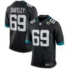 Jacksonville Jaguars Tyler Shatley Nike Black NFL Game Jersey