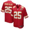 Kansas City Chiefs Clyde Edwards-Helaire Nike Red NFL Game Jersey