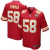 Kansas City Chiefs Derrick Thomas Nike Red Retired NFL Game Jersey
