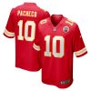Kansas City Chiefs Isiah Pacheco Nike Red NFL Game Jersey
