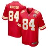 Kansas City Chiefs Justin Watson Nike Red NFL Game Jersey