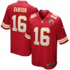 Kansas City Chiefs Len Dawson Nike Red Retired NFL Game Jersey