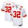 Kansas City Chiefs Marcus Allen Nike White Retired NFL Game Jersey