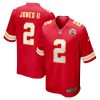 Kansas City Chiefs Ronald Jones II Nike Red NFL Game Jersey