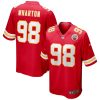 Kansas City Chiefs Tershawn Wharton Nike Red NFL Game Jersey