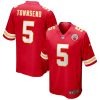 Kansas City Chiefs Tommy Townsend Nike Red NFL Game Jersey