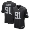 Las Vegas Raiders Bilal Nichols Nike Black NFL Game Jersey