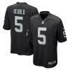 Las Vegas Raiders Divine Deablo Nike Black NFL Game Jersey