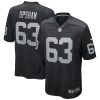 Las Vegas Raiders Gene Upshaw Nike Black NFL Game Jersey