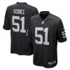 Las Vegas Raiders Malcolm Koonce Nike Black NFL Game Jersey