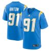 Los Angeles Chargers Christopher Hinton Nike Powder Blue NFL Game Jersey