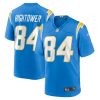 Los Angeles Chargers John Hightower Nike Powder Blue NFL Game Jersey