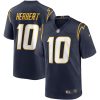 Los Angeles Chargers Justin Herbert Nike Navy NFL Game Jersey