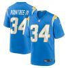 Los Angeles Chargers Larry Rountree III Nike Powder Blue NFL Game Jersey