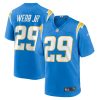 Los Angeles Chargers Mark Webb Jr. Nike Powder Blue NFL Game Jersey