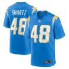 Los Angeles Chargers Stone Smartt Nike Powder Blue NFL Game Jersey