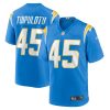 Los Angeles Chargers Tuli Tuipulotu Nike Powder Blue NFL Game Jersey