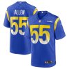 Los Angeles Rams Brian Allen Nike Royal NFL Game Jersey