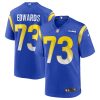Los Angeles Rams David Edwards Nike Royal NFL Game Jersey