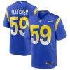 Los Angeles Rams London Fletcher Nike Royal Retired NFL Game Jersey