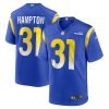 Los Angeles Rams Nick Hampton Nike Royal NFL Game Jersey