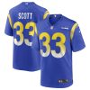 Los Angeles Rams Nick Scott Nike Royal NFL Game Jersey